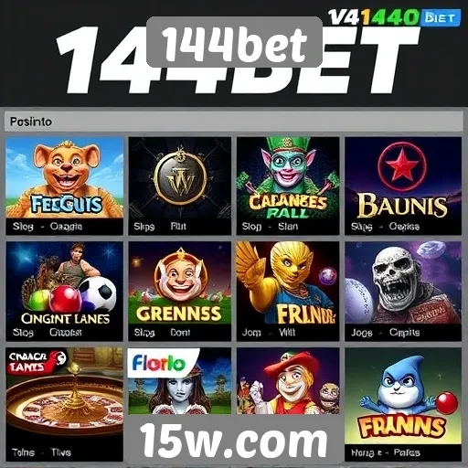 Análise das opções de jogos disponíveis no 144bet